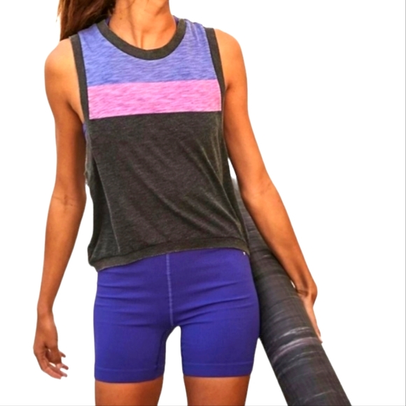 FP Movement by Free People Tops - Free People Printed Love Tank in  Retro Black Combo Size Medium NWT